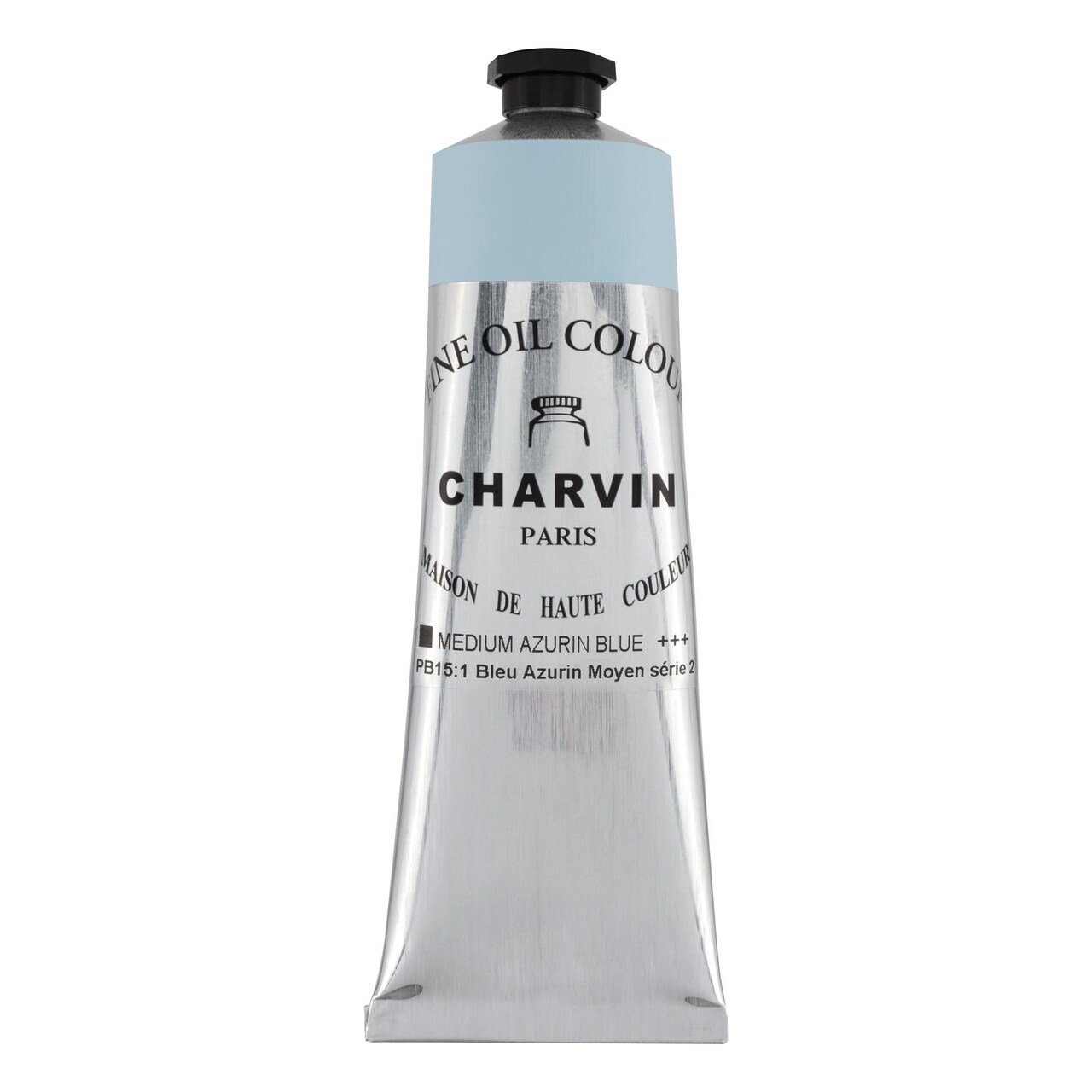 Charvin Professional Artist Quality Oil Paints, Green, Blue and Violet Themed Hues, 150 ml